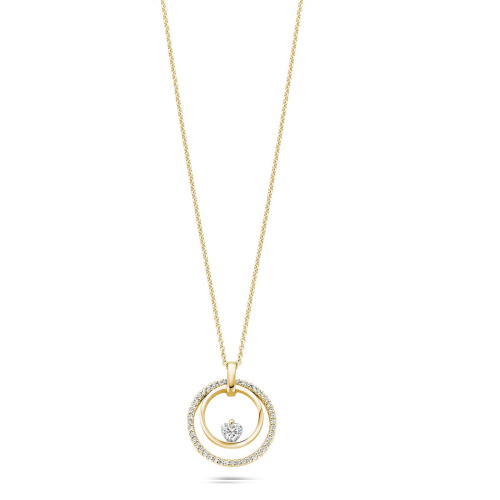 FJF JEWELLERY Necklace - Icon Heart Pavé - FJF0010020YWH