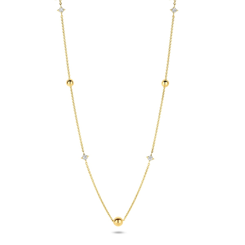 FJF JEWELLERY Necklace - Bella Stars and Balls - FJF0010046YWH