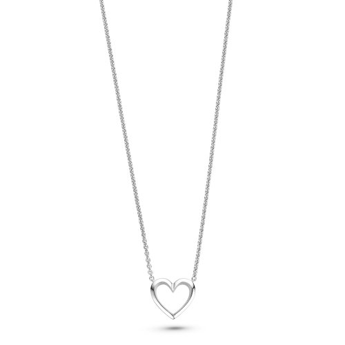 FJF JEWELLERY Necklace - Classic Heart - FJF0010048SRH