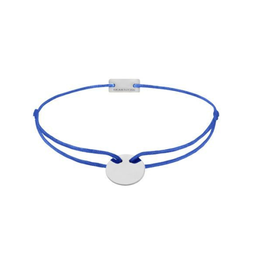 Momentoss Filo Bracelet - Textil - Dunkelblau - Silber - 21200010