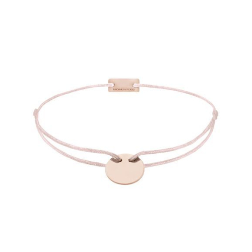 Momentoss Filo Bracelet - Textil - Hellrosa - Rosé - 21200030