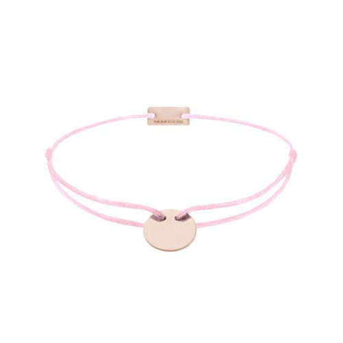 Momentoss Filo Bracelet - Textil - Rosa, Hell - Rosé - 21200037