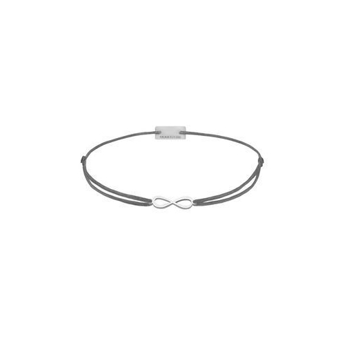 Momentoss Filo Bracelet - Textil - Dunkelgrau - Infinity - 21201729