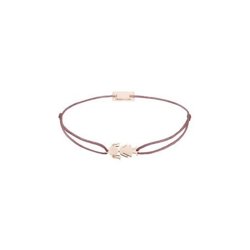 Momentoss Filo Bracelet - Textil - Rosa Braun - rose vergoldet - Mädchen - 21202010