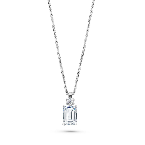 FJF JEWELLERY Necklace - Icon Octagon - FJF0010022SWH