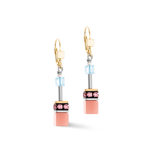 Coeur de Lion Earrings - GeoCUBE® Iconic - 283820.2028.0