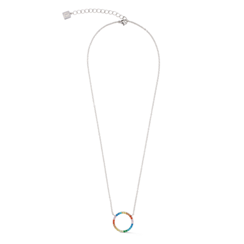 Coeur de Lion Necklace - Sparkling Circle - 205710.1517.0
