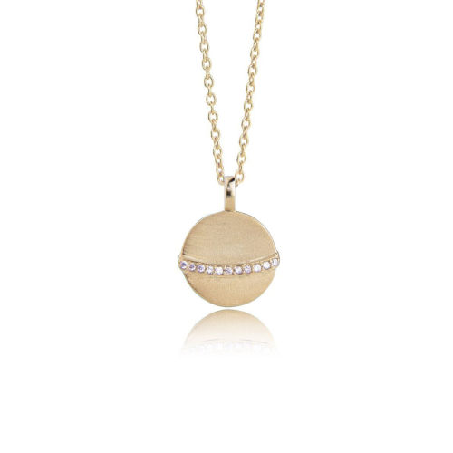 Jeberg Necklace - Golden Planet - 4960