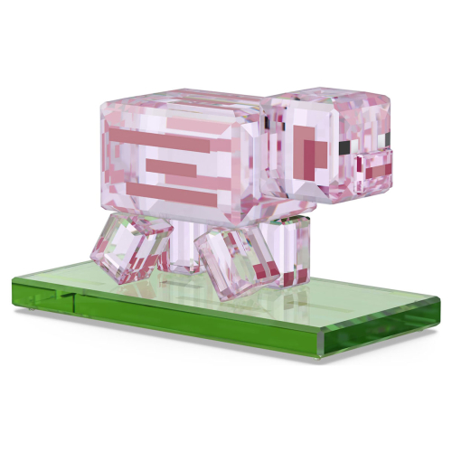 Swarovski crystal figurine - Minecraft Pig - 5701273