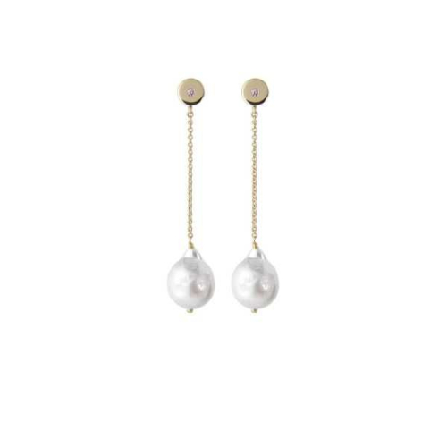 Jeberg Studs - Baroque Pearl - 5960+5919-short