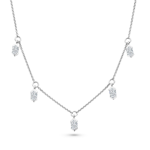 FJF JEWELLERY Necklace - Bella V - FJF0010018SWH