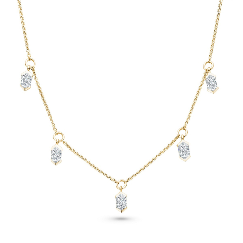 FJF JEWELLERY Necklace - Bella V - FJF0010018YWH