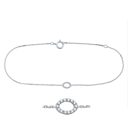 Best of Diamonds Bracelet - BRILLANT WEISSGOLD 585 - B070/WG