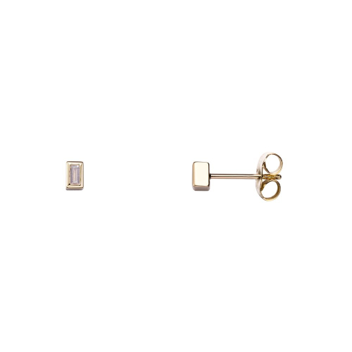 Stardiamant Studs - Brillant Gelbgold 585 - D2128G
