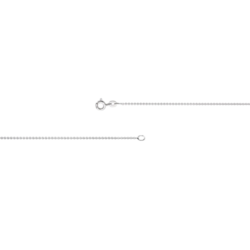 Stardiamant Necklace - Karree - Weißgold 585 - DKK151W/42