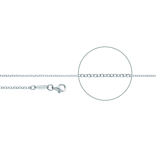 Der Kettenmacher Necklace - Erbskette Diamantiert Silber - E1S