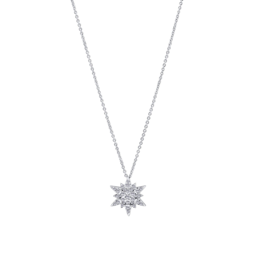 Maja Emulto Necklace - Cristalina - EL00284.NE.RH