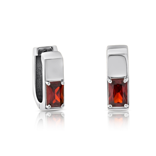 Maja Emulto Earrings - Veloura Red - EL00356.ER.RH