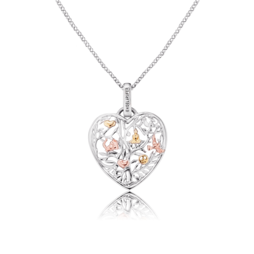 Engelsrufer Necklace - Lebensbaum Herz Tricolor - ERN-HEARTTREE-TRICO