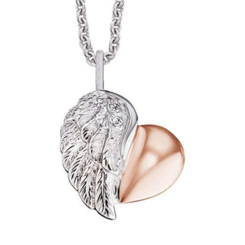 Engelsrufer Necklace - Herzflügel - ERN-LILHEARTWING-BI