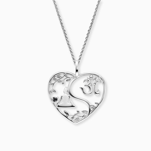 Engelsrufer Necklace - ERN-YIYAHEARTLEAF-ZI