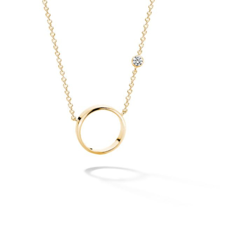 FJF JEWELLERY Necklace - Circle II - FJF0010009YWH