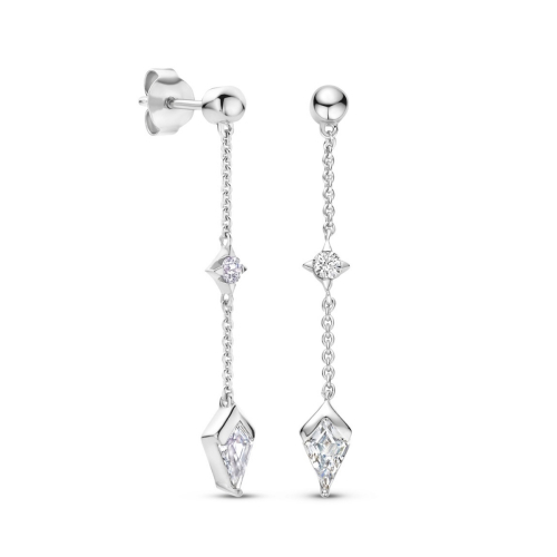 FJF JEWELLERY Earrings - Icon Kite Pendulum - FJF0030036SWH