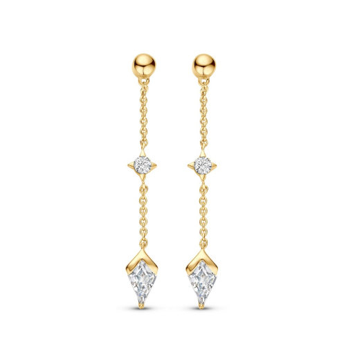 FJF JEWELLERY Earrings - Icon Kite Pendulum - FJF0030036YWH