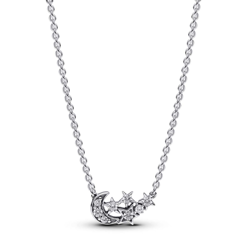 Pandora Necklace - Stars and moon - 392991C01-45