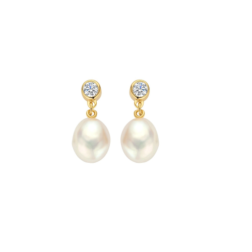 FJF JEWELLERY Studs - Icon Pearl II - FJF0030027YWH
