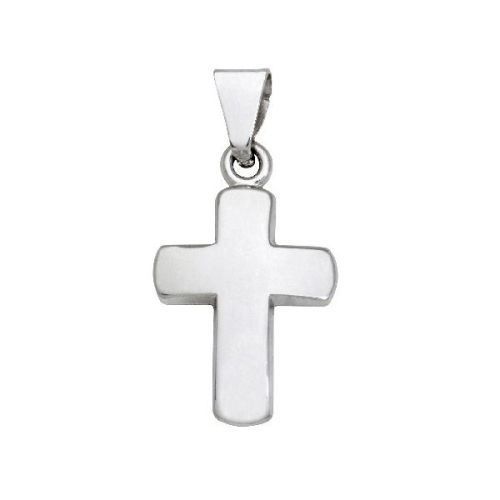 Schneider Basic Pendant - Kreuz – Weißgold - K27