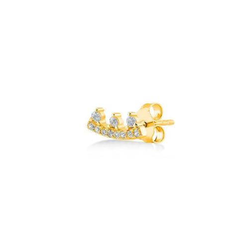 Kurshuni Studs - Crown - KR957-3S-AU
