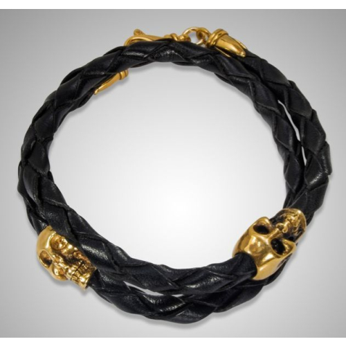 Nialaya Leather Bracelet - Leather Collection - MLTHCO_007