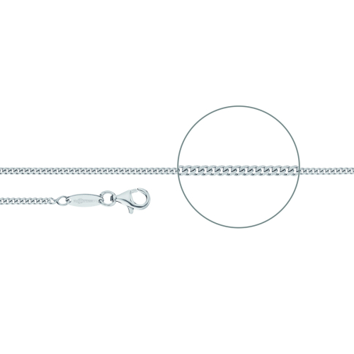 Der Kettenmacher Necklace - Panzerkette Diamantiert Silber - P2-40S
