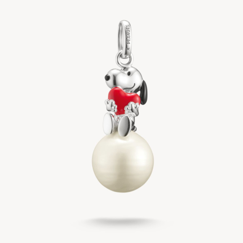 Thomas Sabo Pendant - Snoopy mit Herz auf Schneeball PEANUTS - PE991-664-14