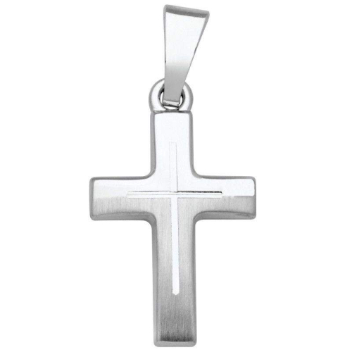 Schneider Basic Pendant - Silber - Kreuz  - SKE17