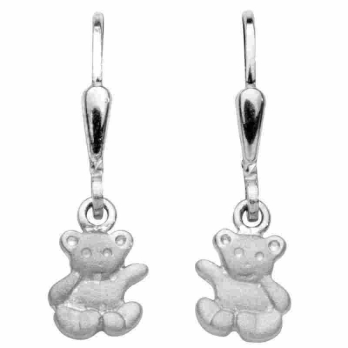 Schneider Basic Earrings - Silber - Bär hängend - SK38
