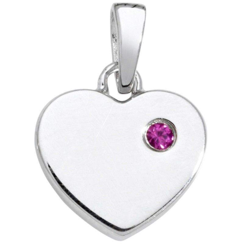 Schneider Basic Pendant - Silber - Herz Rosa - SK33