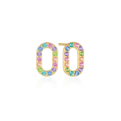 SIF Jakobs Earrings - CAPIZZI - SJ-E42208-XCZ-YG