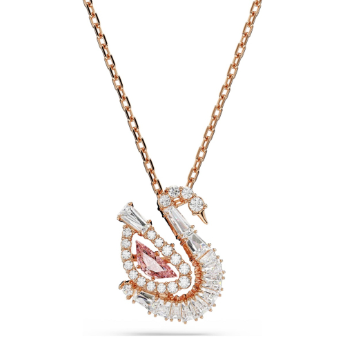 Swarovski Necklace - Swan Halskette mit Anhänger - 5732414