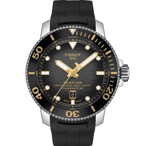 Tissot Watches - Seastar 2000 Professional Powermatic 80 - T1206071744101
