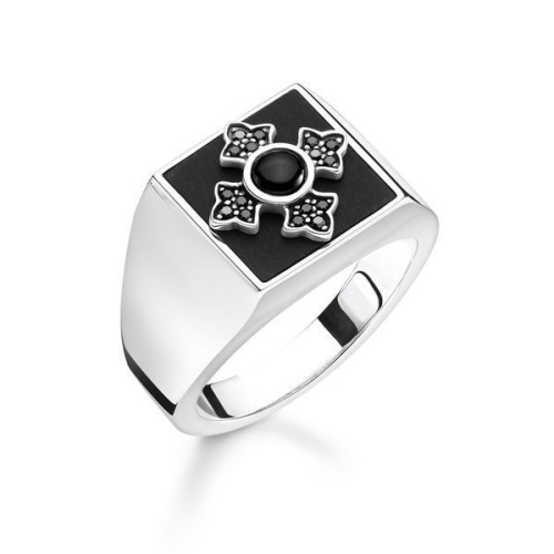 Thomas Sabo Rings - Rebel at heart - Royalty Kreuz - TR2209-641-11