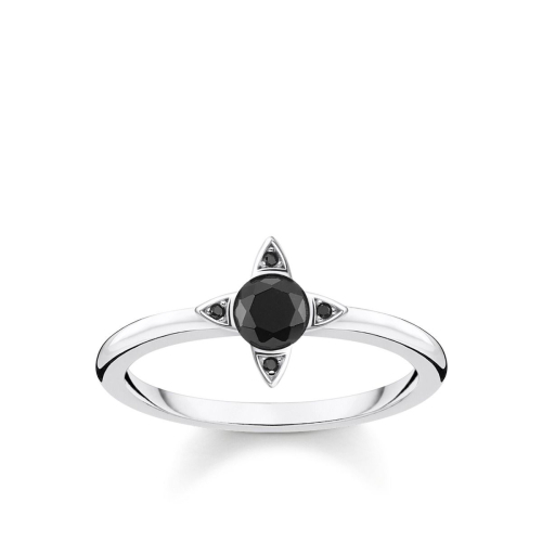 Thomas Sabo Rings - Schwarze Steine - TR2268-643-11