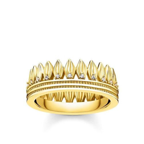 Thomas Sabo Rings - Krone Blätter - TR2282-414-14