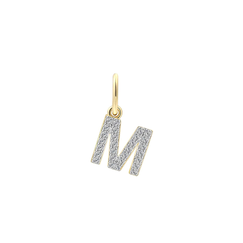 XENOX Charm - M Letter - XS10450G/M