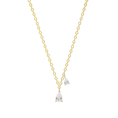 XENOX Necklace - DEWDROP DUO - XS91668G